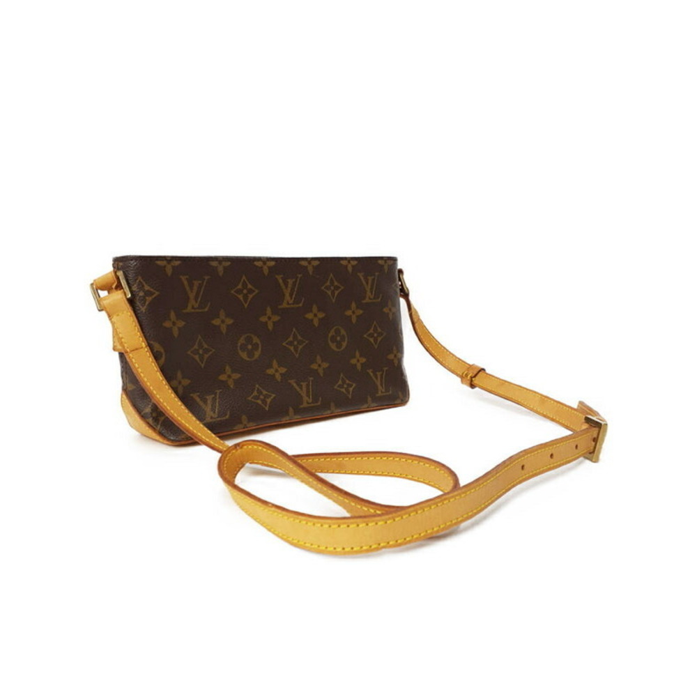 Louis Vuitton Monogram Leather Brown Trotter Shoulder Bag - Picture 2 of 8